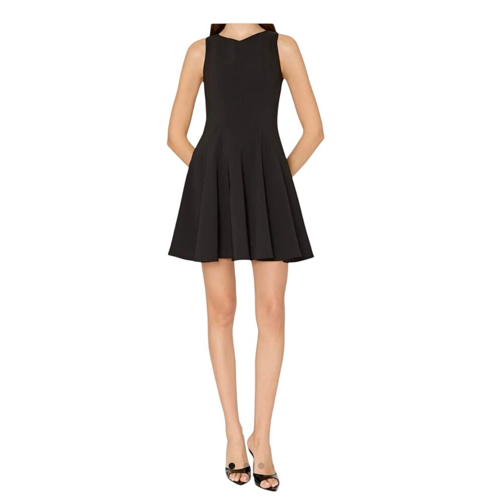 Milly boutique dress cocktail black stunning 0 NWOT